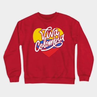 Viva Colombia - Corazón Crewneck Sweatshirt